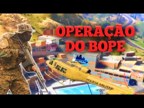 GTA RP - PRIMEIRA OPERAÇÃO DO BOPE NAS FAVELA DO RJ ☠️ Operation in Rio's Favelas ☠️ CIty Lapa