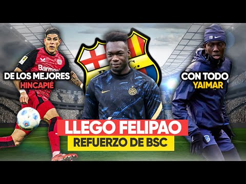 FELIPE CAICEDO llegó a ECUADOR | JHONNY Quiñonez a BARCELONA | PIERO HINCAPIÉ vs BORUSSIA