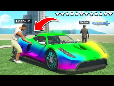 ROBANDO 100 COCHES MILLONARIOS EN GTA 5 🚘💰