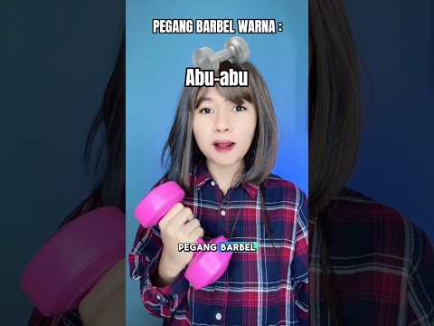 POV : PEGANG BARBEL WARNA #shortvideo