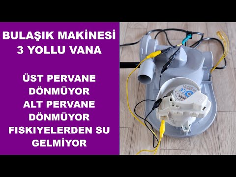 Bulaşık makinesi 3 yollu vana nedir? 3 yollu vana arızaları ve sağlamlık testi #HolidaysWithYouTube