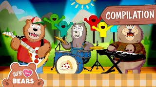 Pizza Place Animatronics Sing to the Bears?! 🎤🍕| We Bare Bears Compilation | Cartoon Network