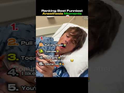 Ranking Best Anesthesia Funniest Moments ๐
