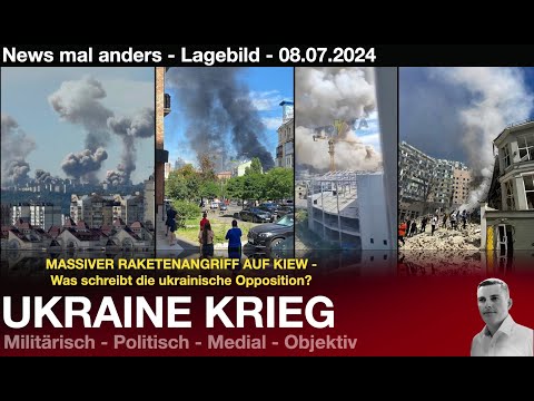 Russischer Raketenangriff auf Kiew  - Wie und was berichtet die ukrainische Opposition?