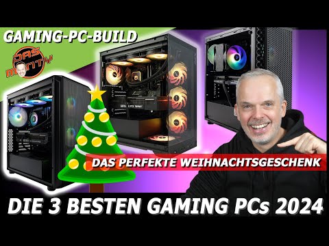 Das perfekte Weihnachtsgeschenk | Die 3 besten Gaming-PCs 2024  | Gaming-PC Build DasMonty