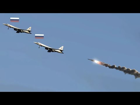 Russia Shocked! Two Russian Tu-160 "Blackjack" are shot down by Surface-to-air Missile