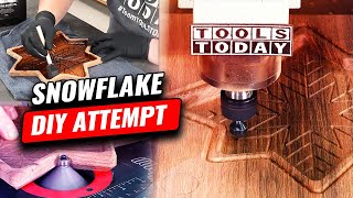 Snowflake Catch All Tray | ToolsToday CNC Video