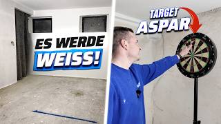 Schergi's Dartstube bekommt Farbe & es fliegen die ersten Pfeile 🎯 | VLOG 3