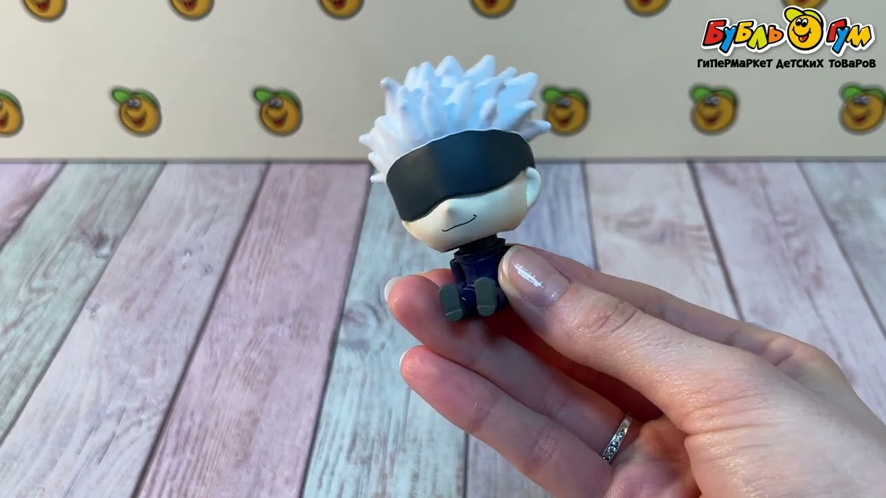 Фигурка  Jujutsu Kaisen коллекционная Сатору годжо с 4лет - видео Фигурка  Jujutsu Kaisen коллекционная Сатору годжо с 4лет - видео