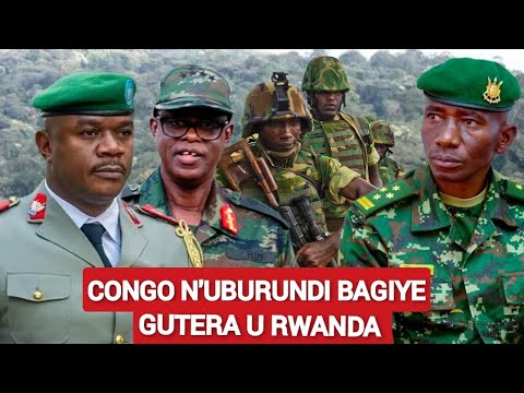 🚨Congo n'Uburundi barimo kurunda intwaro zikaze n'abasirikare benshi ku mupaka w'u Rwanda🔥Intambara