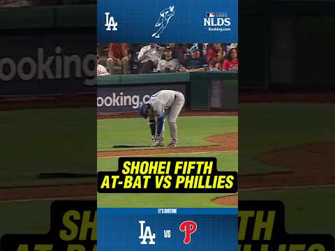 Shohei Fifth At-Bat vs Phillies | Game 1