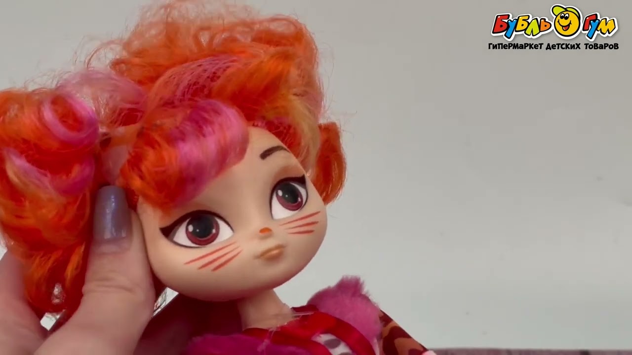 Кукла Сказочный патруль Аленка кошечка - видео