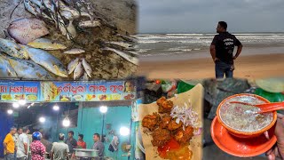 Haripur Sea Beach | ₹35 ରେ ଗୋଟେ ବଢିଆ Tasty Soup @basudevvlogs 