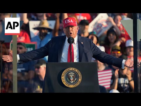 YouTube video thumbnail: Trump Suggests Hosting UFC Matches at the White House