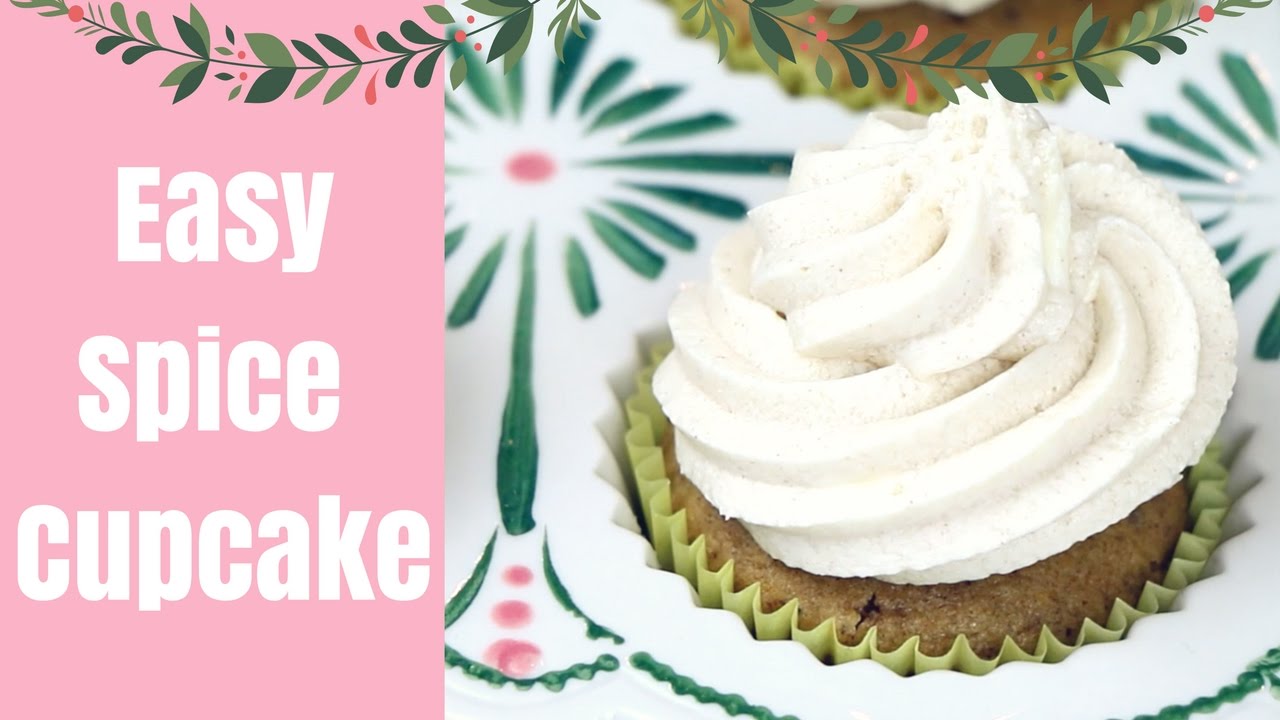 Spice Cupcake & Cream Cheese Frosting - Gluten and Dairy Free Recipe