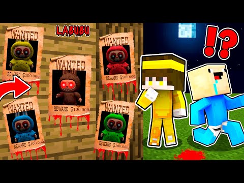 ¿Por que BUSCAN a LABUBU ATERRADOR en Minecraft? | 2 Noobs vs LABUBUS.EXE