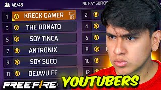 ME ENFRENTÉ A "YOUTUBERS" DESPUÉS DE UN AÑO Y ESTO PASÓ!!😨Free Fire