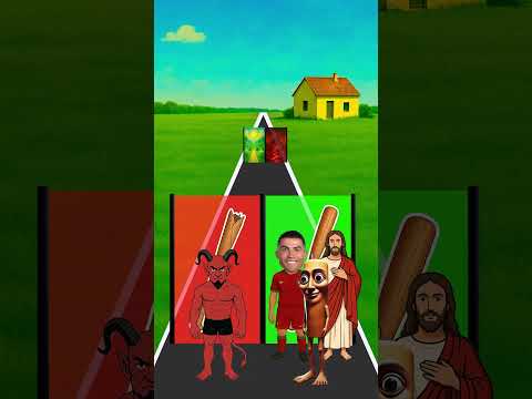 Helfen Sie Tung Tung Sahur in den Himmel zu kommen 😢🙏 Jesus 😍 vs Satan 🔥