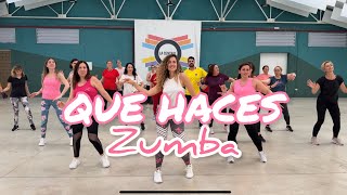Que haces ZUMBA Becky G, Manuel Turizo Coreografia por Maria Carvajal Baile #zumba #quehaces