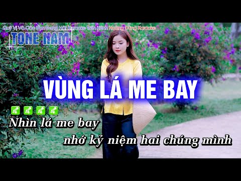 Karaoke Vùng Lá Me Bay (Tone Nam) Beat Công Tuấn cực hay – Hoàng Dũng Karaoke