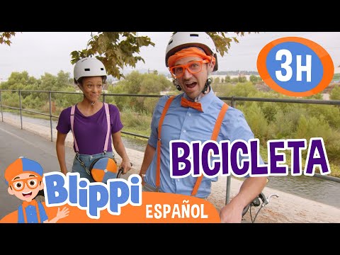 Meekah y Blippi pasean en bicicleta🚴| Blippi Español | Videos educativos para niños | Aprende