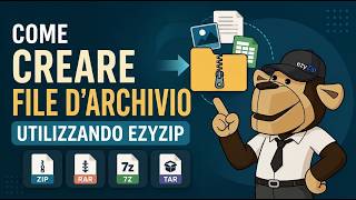 📦 Come Creare un File di Archivio con EzyZip Online Gratis | Senza Installare Software