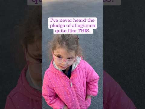 #I’ve Never Heard The Pledge Of Allegiance Quite Like THIS! My Six Year Old… | Perez Hilton