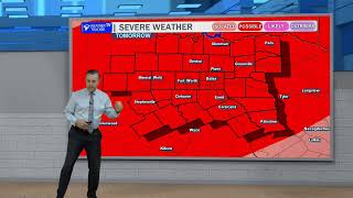 SEVERE STORMS TARGET DFW: Timing Tuesday's Front & Mid-Week Flood Risk