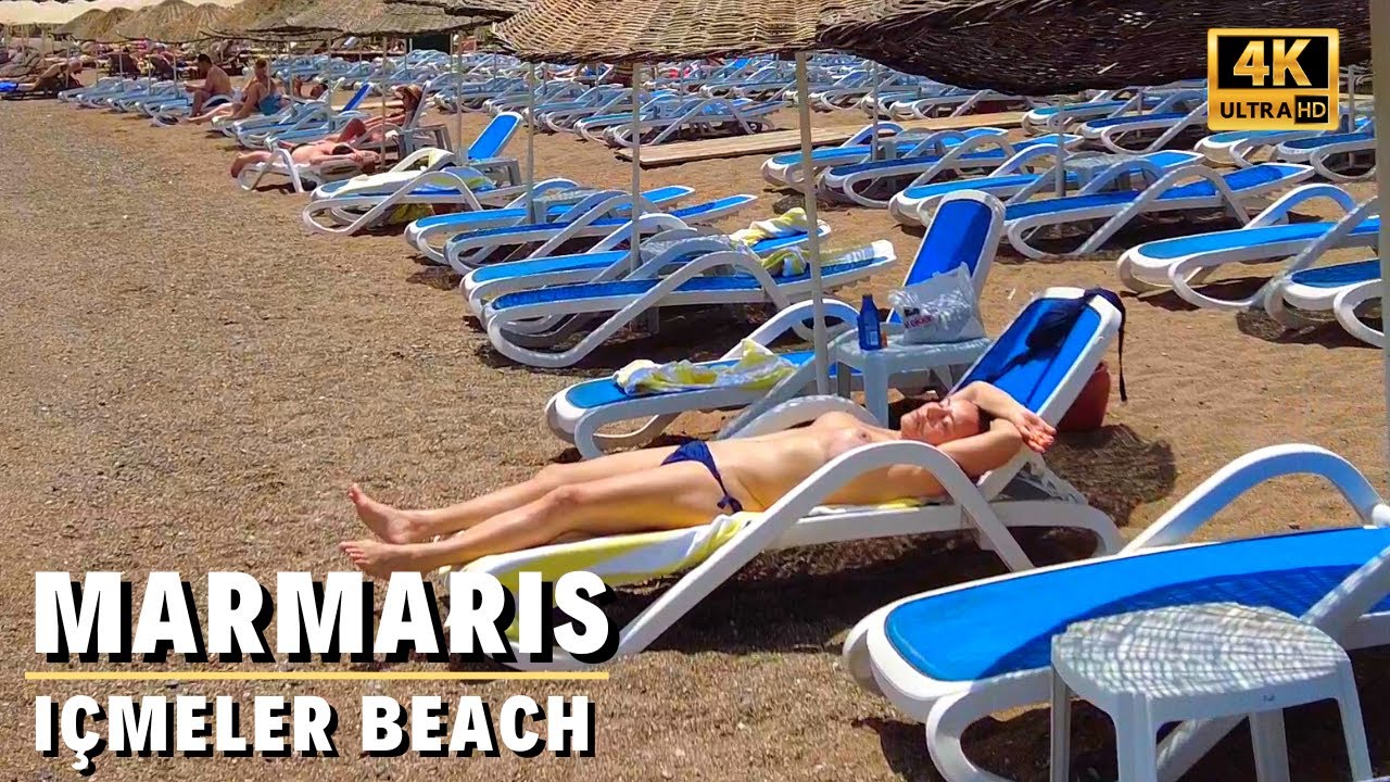 Marmaris İçmeler Beach | June 2022 Turkey [4K UHD 60 fps]