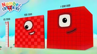 GRANDS CHIFFRES | Apprendre à compter | Épisodes complets | ​Numberblocks en français