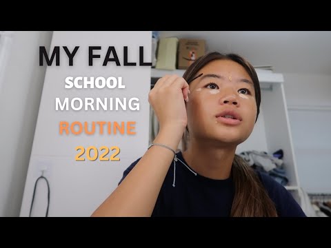 my REAL fall morning routine 2022 | GRWM