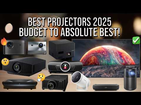 Best Projectors 2025: Top 10 Best Projectors of 2025 | Home Theater, 4K, UST, & Portable!