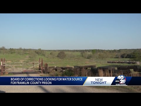 YouTube video thumbnail: Arkansas Looks for Water Source for Franklin County Prison