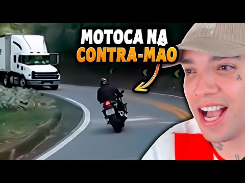 MOTOQUEIROS QUASE SE DANDO MAL