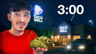 I Tried EVERY 24-Hour Restaurant After Midnight!