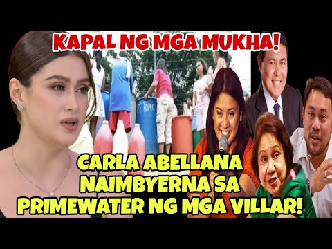 AKTRES NA SI CARLA ABELLANA MAY BANAT SA PRIMEWATER NG MGA VILLAR‼️