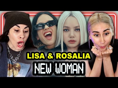 GAY LATINAS REACT to LISA - NEW WOMAN feat. Rosalía (Official Music Video)!!!