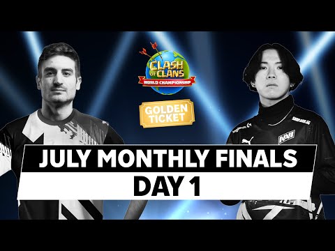 World Championship: July Monthly Finals | Day 1 | #ClashWorlds | Clash of Clans