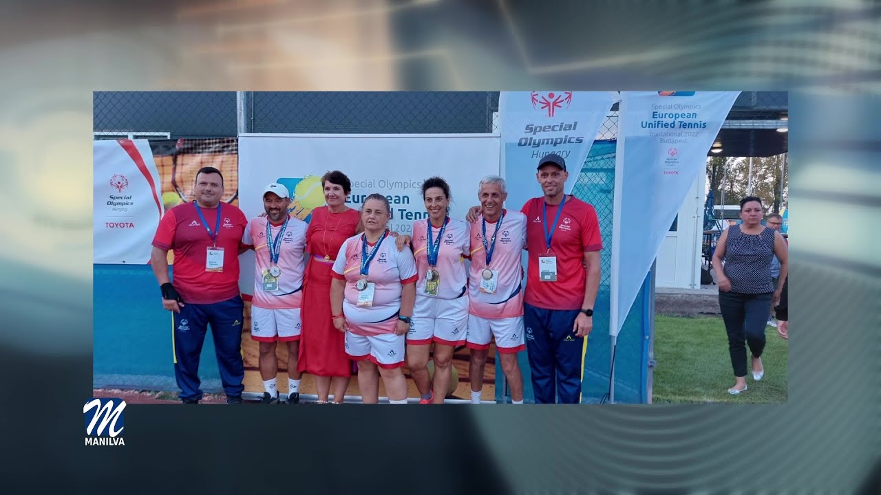Vicente Muñoz se cuelga la plata en el Special Olympics de Tenis