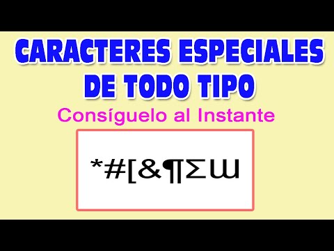 Consigue CARACTERES ESPECIALES ©¶ƩƜʃ de todo tipo con teclado Español y latinoamericano