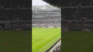 REECE JAMES FREE KICK VS NEWCASTLE!! #nufc #newcastle #newcastleunited #chelsea #cfc #reecejames
