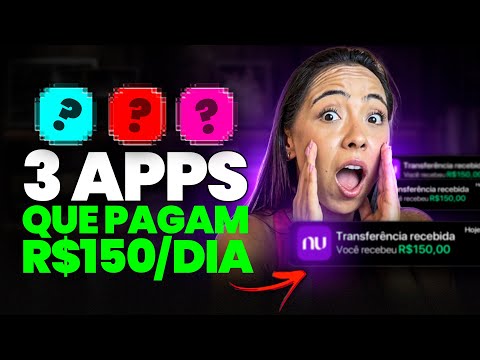 3 Apps que realmente PAGAM DINHEIRO de verdade NA INTERNET | Fran Lima