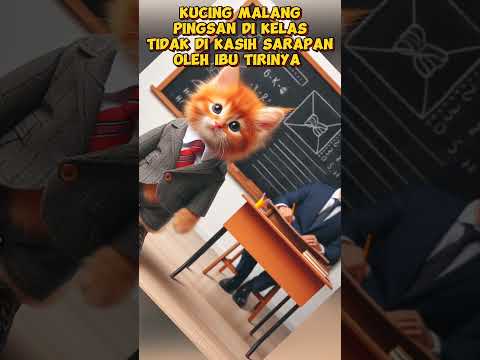 KUCING BELUM SARAPAN PAGI