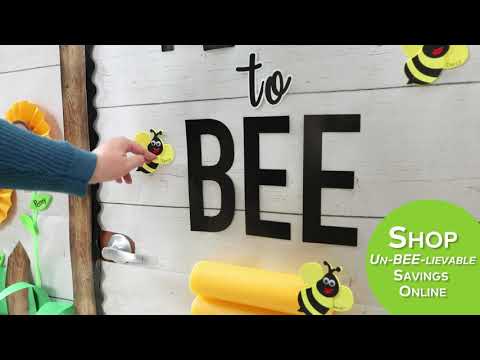 Bee Classroom Door Decor Idea