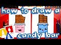 Drawing a Chocolate Candy Bar Step by Step