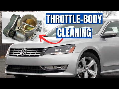 VW Electronic Throttle Body Cleaning (Passat CC Tiguan) DIY