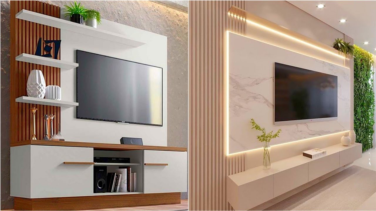 100 Modern Living Room TV Cabinet Design Ideas 2023 Home Interior TV Wall Unit Decorating Ideas