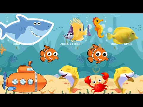 Baby Shark Dance Song | Baby Shark doo doo doo | Baby Shark kids song | Animals Sea Animal Song