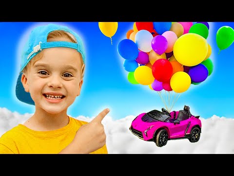 ¿Cuántos globos se necesitan para volar? | Experimentos Científicos Geniales
