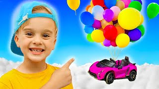 ¿Cuántos globos se necesitan para volar? | Experimentos Científicos Geniales
